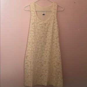 Nicole Miller white floral dress